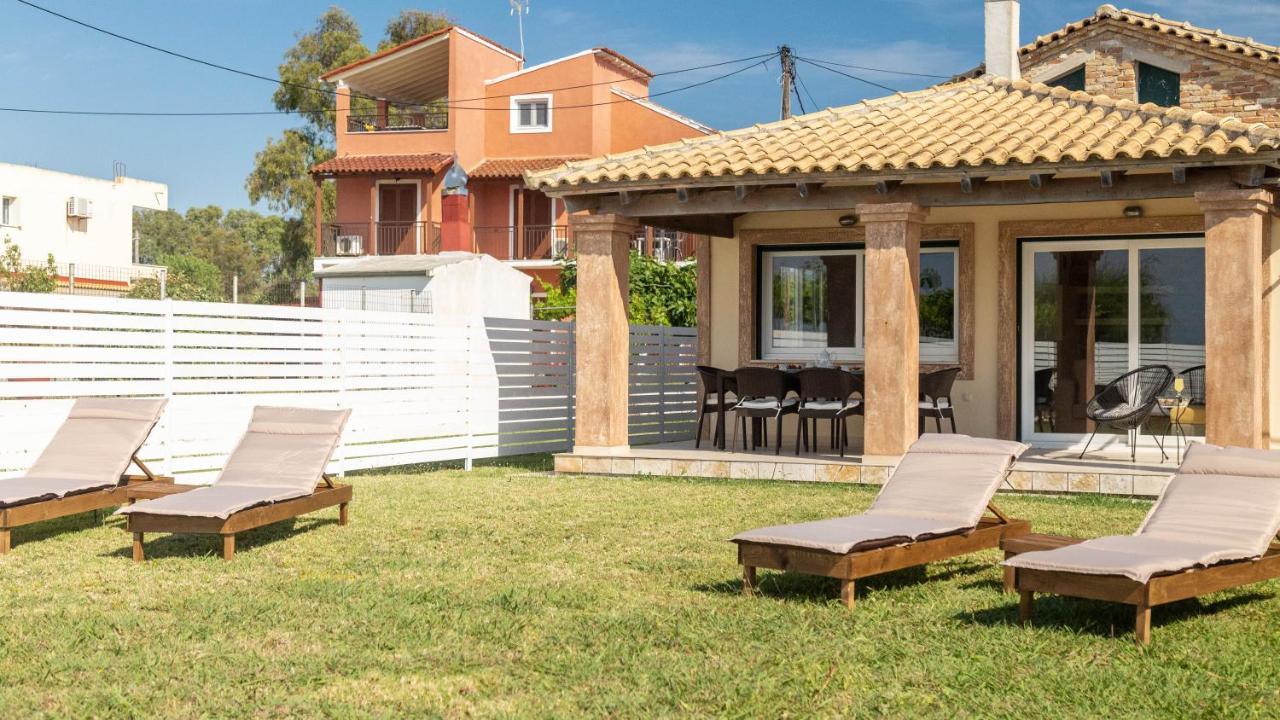 Terracotta Beach House Lefkimi Extérieur photo